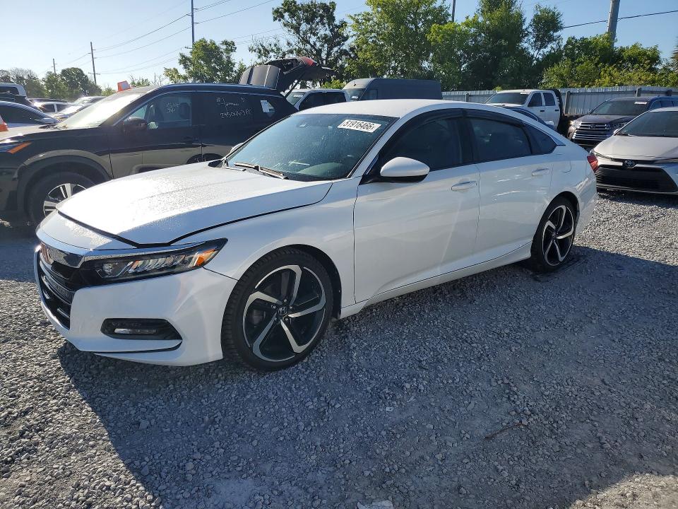 2019 Honda Accord მანქანა იყიდება აუქციონზე, vin: 1HGCV1F19KA143032, აუქციონის ნომერი: 51916466