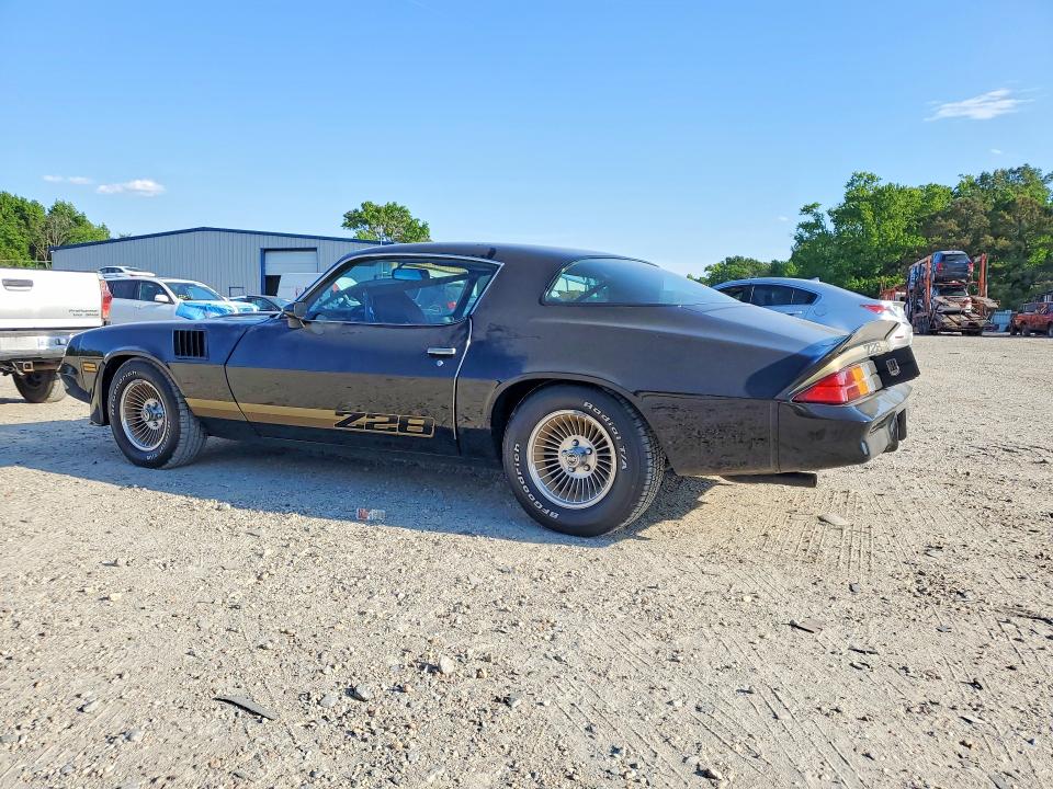 1979 Chev Camaro მანქანა იყიდება აუქციონზე, vin: 1Q87L9N592706, აუქციონის ნომერი: 52295466