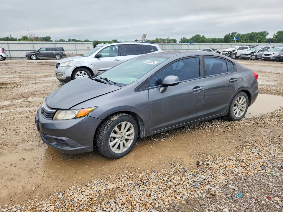 2012 Honda Civic მანქანა იყიდება აუქციონზე, vin: 19XFB2F8XCE019390, აუქციონის ნომერი: 54334056