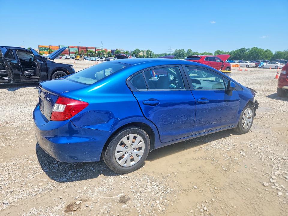 Продаж на аукціоні авто 2012 Honda Civic, vin: 19XFB2F56CE082444, номер лоту: 54990376