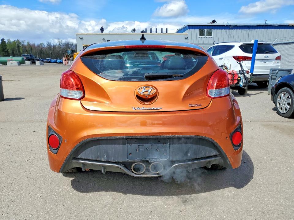 2014 Hyundai Veloster მანქანა იყიდება აუქციონზე, vin: KMHTC6AE9EU210464, აუქციონის ნომერი: 50052716