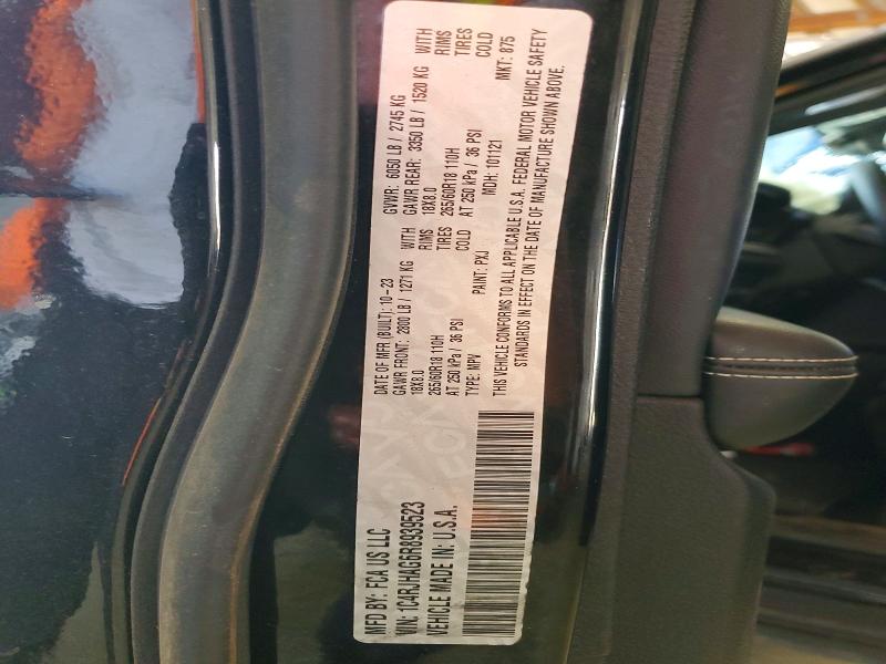 2024 Jeep Grand Cherokee მანქანა იყიდება აუქციონზე, vin: 1C4RJHAG6R8939523, აუქციონის ნომერი: 54608266