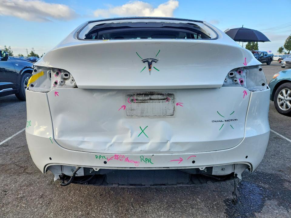 2022 Tesla Model Y მანქანა იყიდება აუქციონზე, vin: 7SAYGDEE7NF355804, აუქციონის ნომერი: 51920476