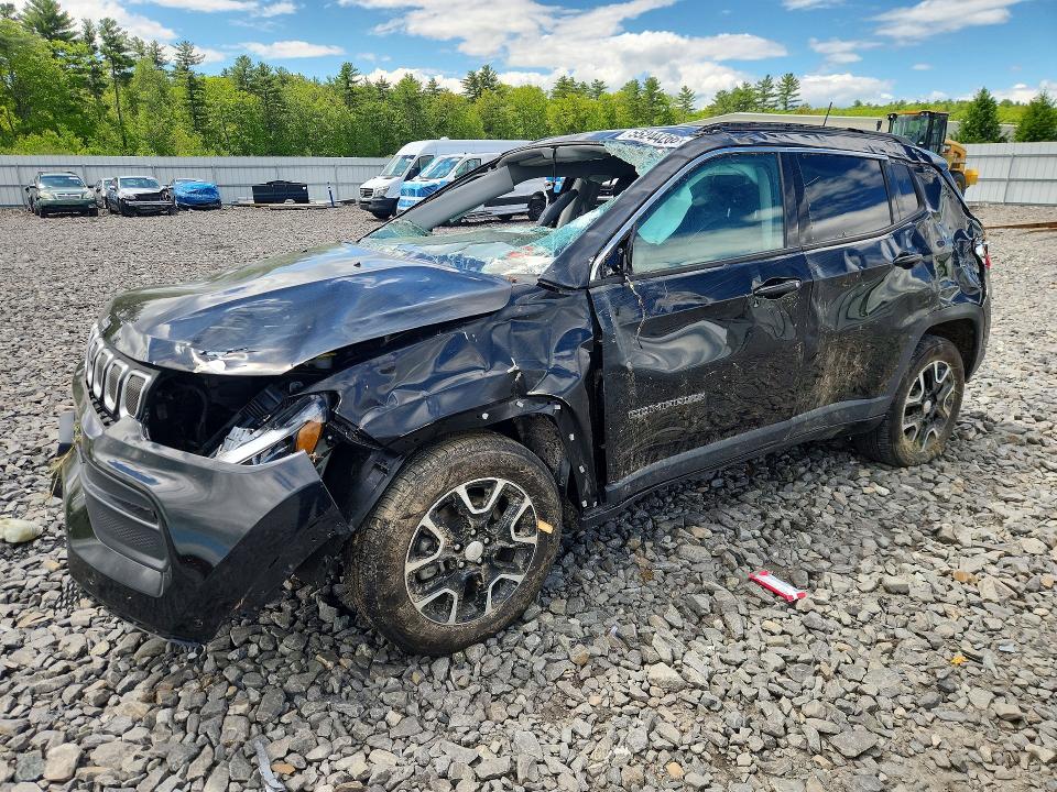 2022 Jeep Compass მანქანა იყიდება აუქციონზე, vin: 3C4NJDBB0NT113594, აუქციონის ნომერი: 55244266