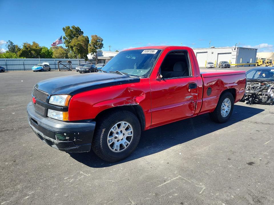 54997096 :رقم المزاد ، 1GCEC14V15Z303560 vin ، 2005 Chevrolet Silverado مزاد بيع