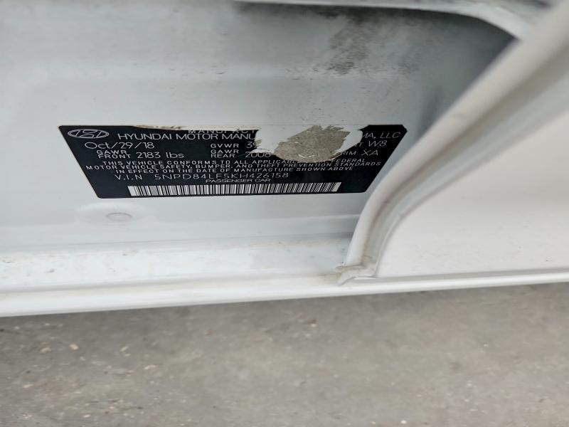 52411976 :رقم المزاد ، 5NPD84LF5KH426158 vin ، 2019 Hyundai Elantra مزاد بيع