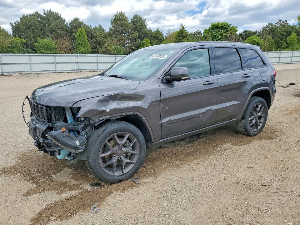 2021 Jeep Grand Cherokee მანქანა იყიდება აუქციონზე, vin: 1C4RJFBG9MC653240, აუქციონის ნომერი: 53590436