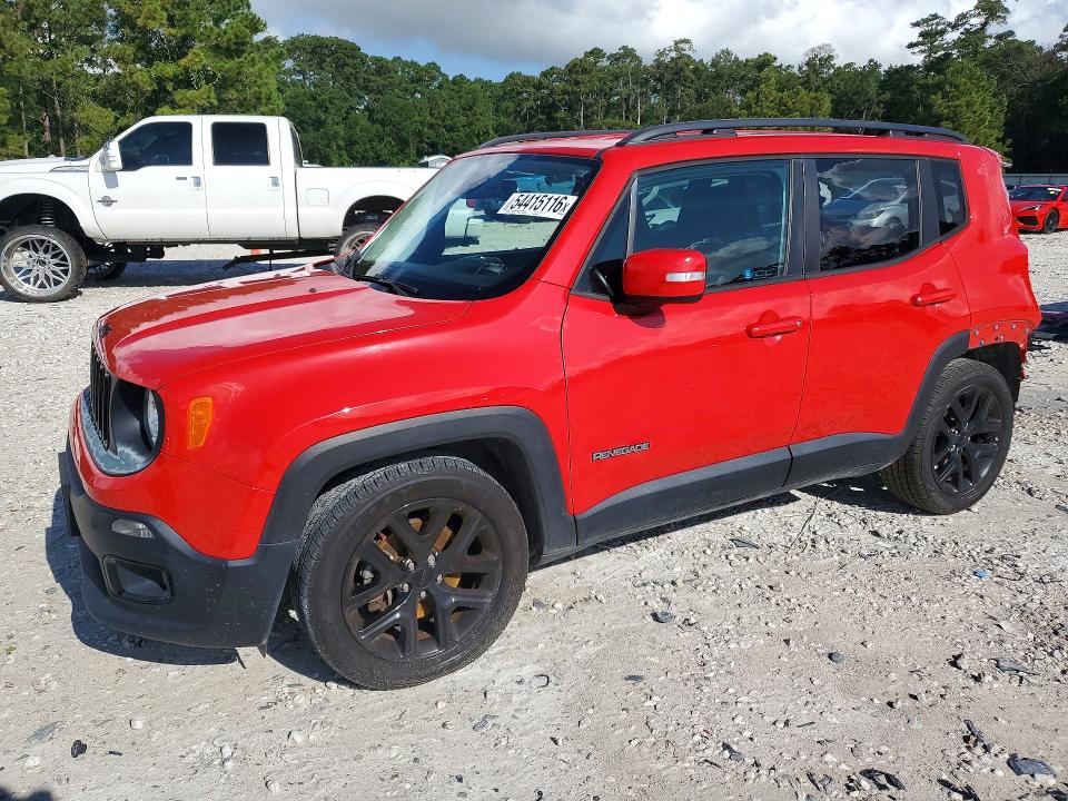 2017 Jeep Renegade მანქანა იყიდება აუქციონზე, vin: ZACCJABB1HPG44952, აუქციონის ნომერი: 54415116
