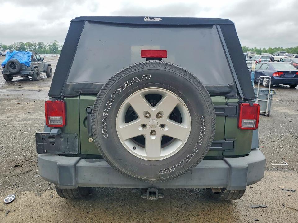 55238826 :رقم المزاد ، 1J8FA24108L523317 vin ، 2008 Jeep Wrangler مزاد بيع