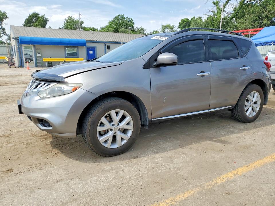 2012 Nissan Murano მანქანა იყიდება აუქციონზე, vin: JN8AZ1MW9CW233850, აუქციონის ნომერი: 53326466