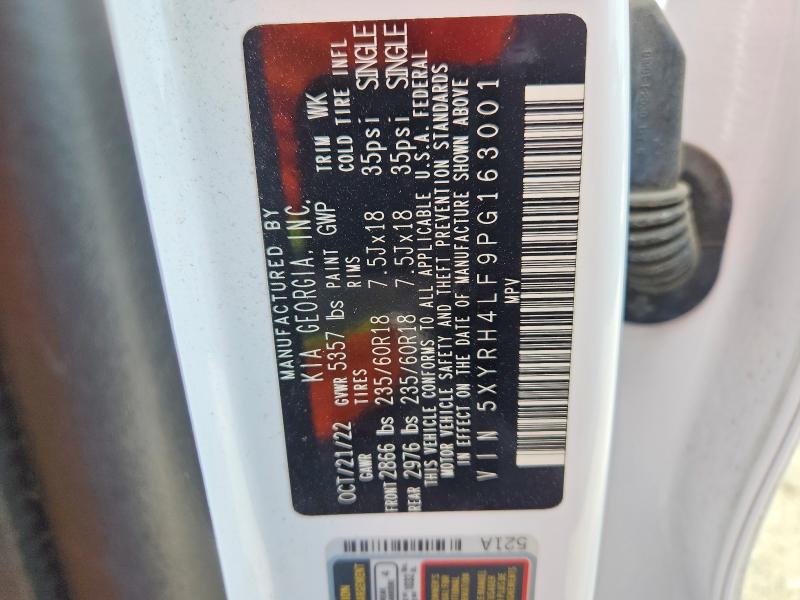 Продаж на аукціоні авто 2023 Kia Sorento, vin: 5XYRH4LF9PG163001, номер лоту: 54113346