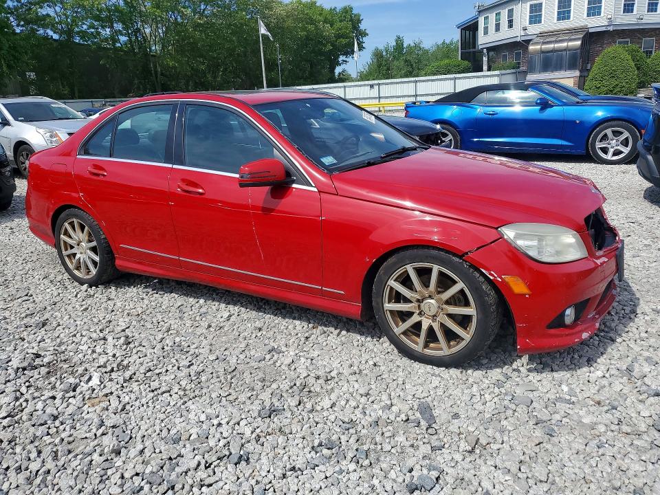 2010 Mercedes-benz C მანქანა იყიდება აუქციონზე, vin: WDDGF8BB3AR099653, აუქციონის ნომერი: 54647366