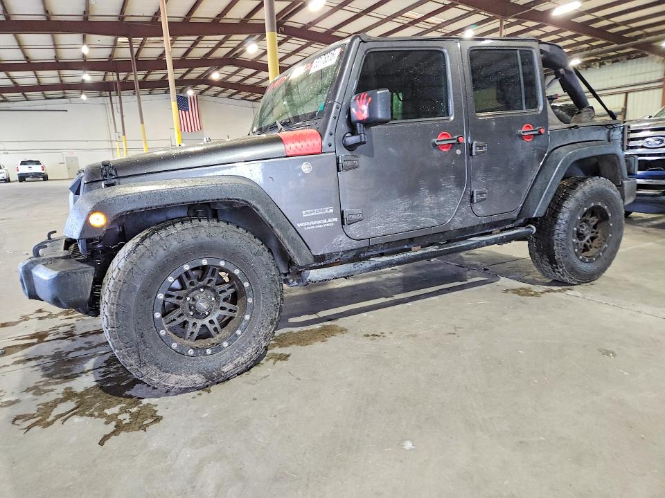 2017 Jeep Wrangler Unlimited მანქანა იყიდება აუქციონზე, vin: 1C4BJWDG4HL587619, აუქციონის ნომერი: 53176516