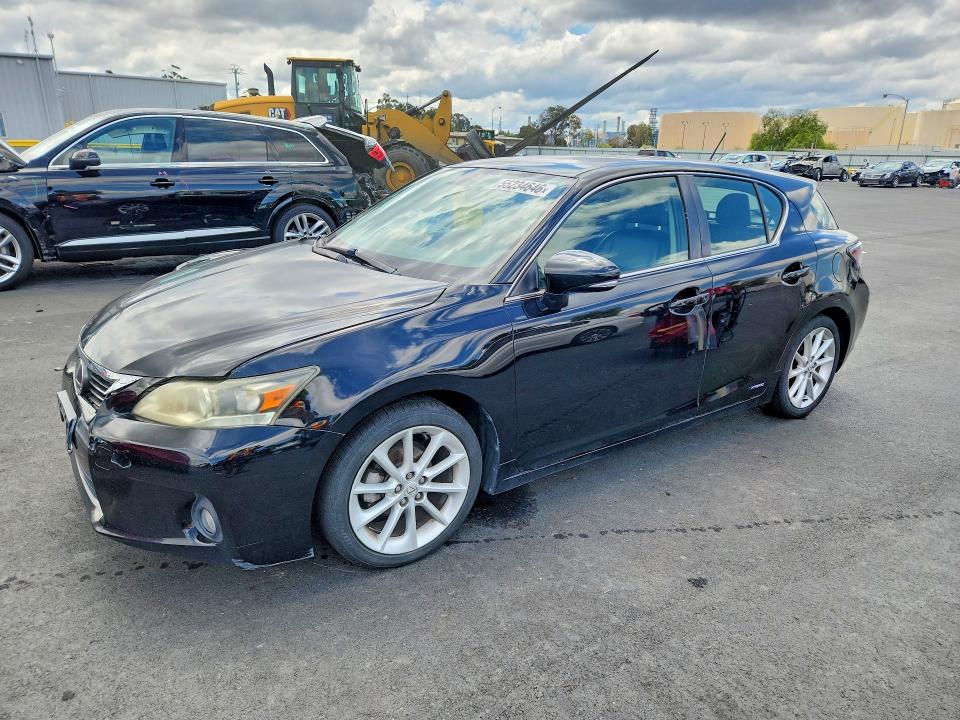 55234646 :رقم المزاد ، JTHKD5BH2C2054856 vin ، 2012 Lexus Ct مزاد بيع