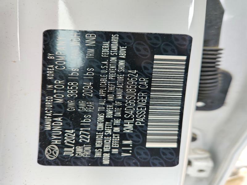 52745726 :رقم المزاد ، KMHLS4DG6SU859624 vin ، 2025 Hyundai Elantra مزاد بيع