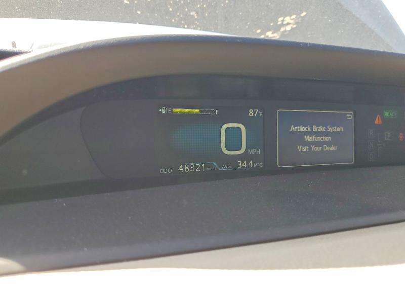 2019 Toyota Prius მანქანა იყიდება აუქციონზე, vin: JTDKARFU6K3079406, აუქციონის ნომერი: 54281116