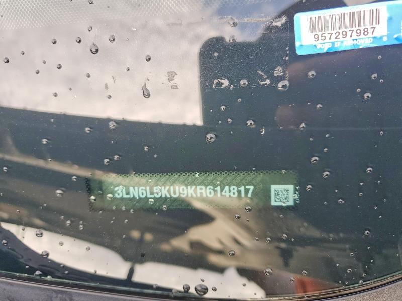 2019 Lincoln Mkz მანქანა იყიდება აუქციონზე, vin: 3LN6L5KU9KR614817, აუქციონის ნომერი: 55243096
