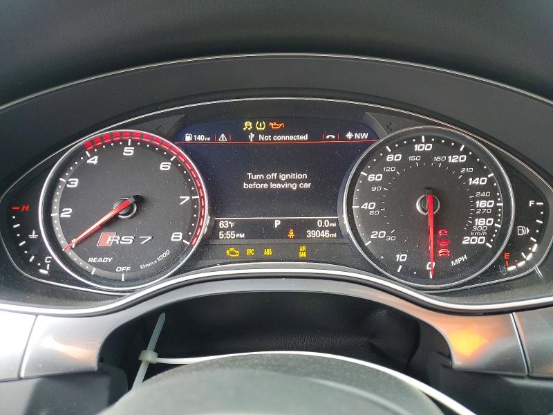 Продажа на аукционе авто 2016 Audi Rs7, vin: WUAW2AFC7GN905721, номер лота: 53429786