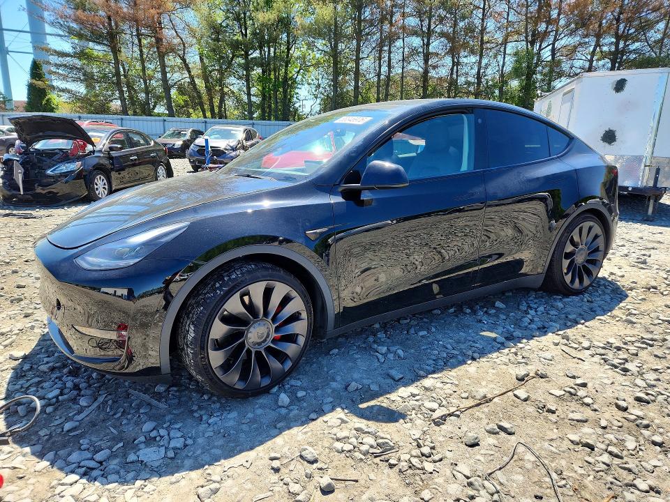 2022 Tesla Model Y მანქანა იყიდება აუქციონზე, vin: 7SAYGDEF3NF375136, აუქციონის ნომერი: 53346976