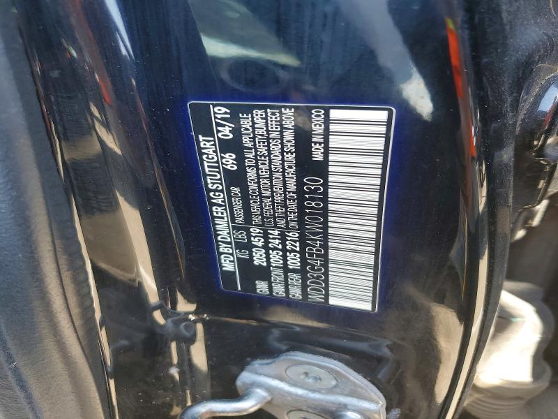 Aukcja sprzedaży 2019 Mercedes-benz A, vin: WDD3G4FB4KW018130, numer aukcji: 53174076