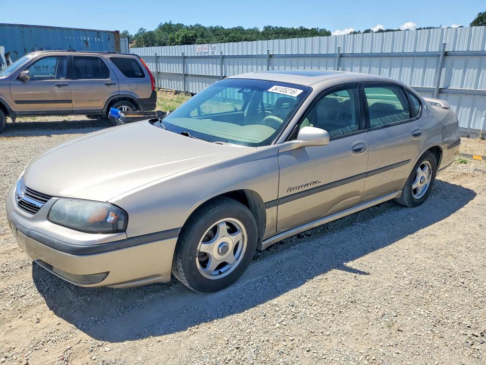 2002 Chevrolet Impala მანქანა იყიდება აუქციონზე, vin: 2G1WH55K129308063, აუქციონის ნომერი: 54105216