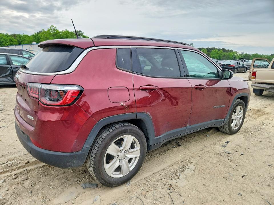 Продажа на аукционе авто 2022 Jeep Compass, vin: 3C4NJCBB9NT103382, номер лота: 50305136