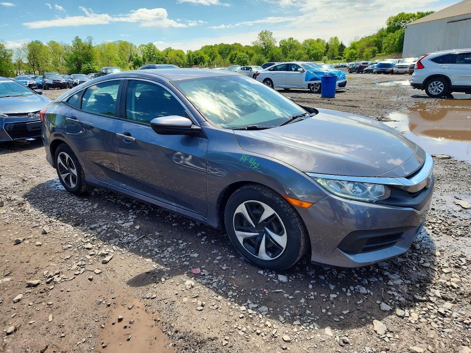 52055796 :رقم المزاد ، 2HGFC2F59GH555309 vin ، 2016 Honda Civic مزاد بيع