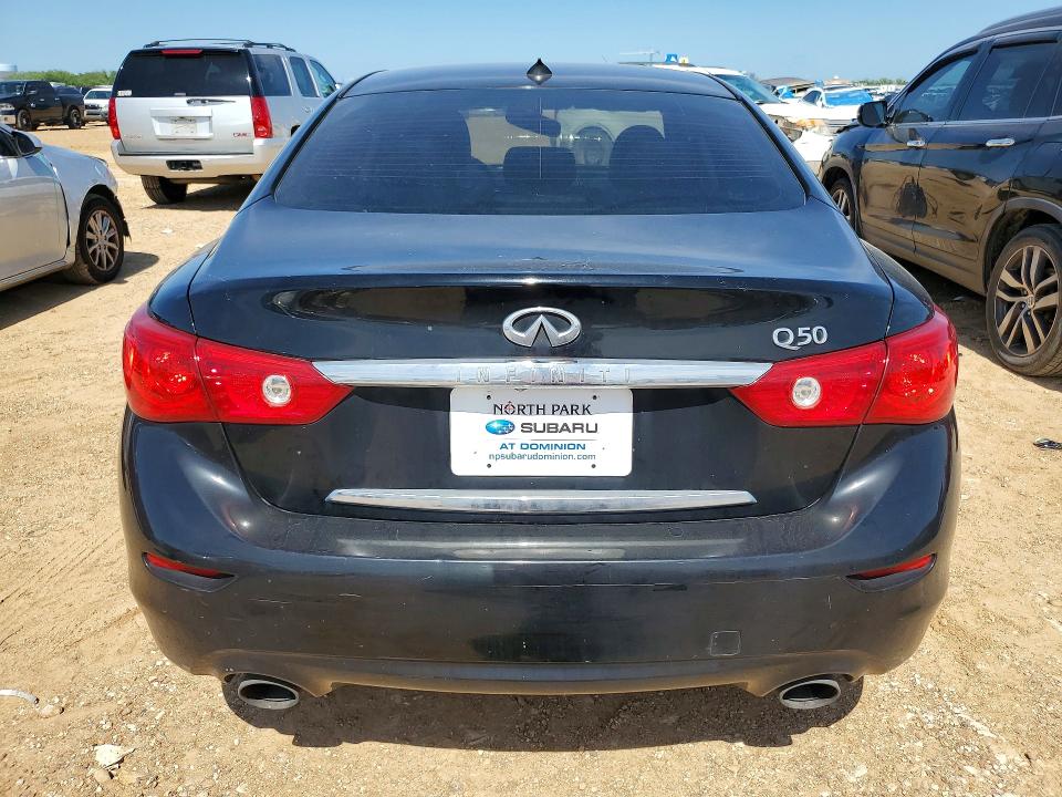55376946 :رقم المزاد ، JN1BV7AP1EM691203 vin ، 2014 Infiniti Q50 مزاد بيع