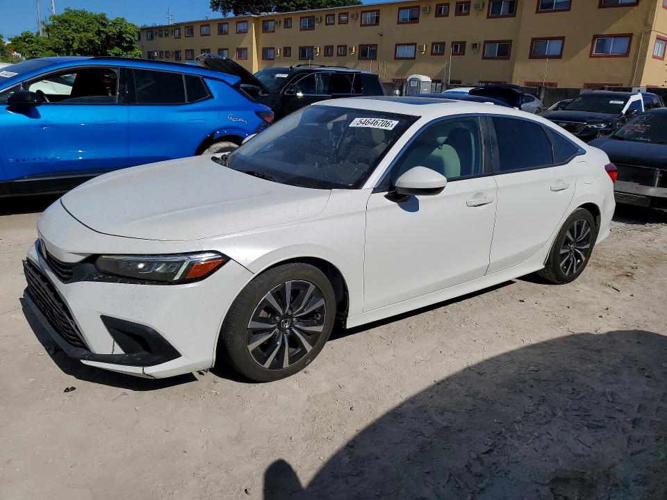 Продаж на аукціоні авто 2022 Honda Civic, vin: JHMFE1F75NX004838, номер лоту: 54646706