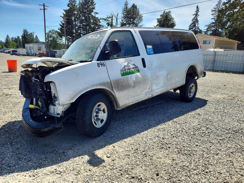 54628706 :رقم المزاد ، 1GAWGEF74R1191610 vin ، 2024 Chevrolet Express G2500 مزاد بيع