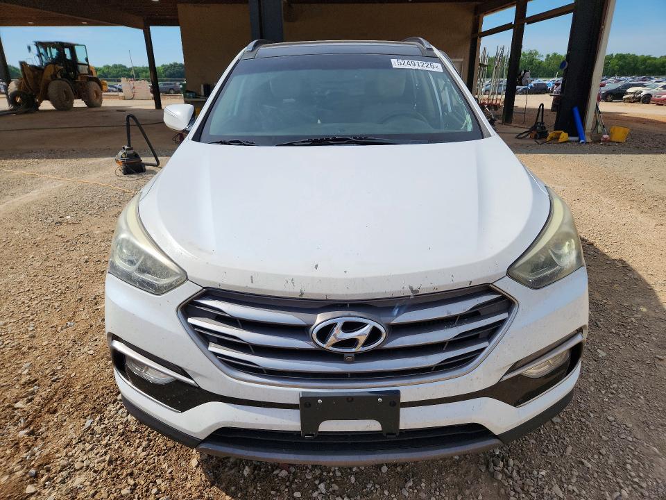 52491226 :رقم المزاد ، 5XYZW4LAXHG438256 vin ، 2017 Hyundai Santa Fe Sport مزاد بيع