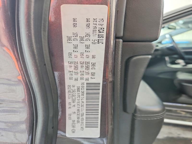 Продаж на аукціоні авто 2020 Jeep Grand Cherokee, vin: 1C4RJFJG8LC330944, номер лоту: 54540686