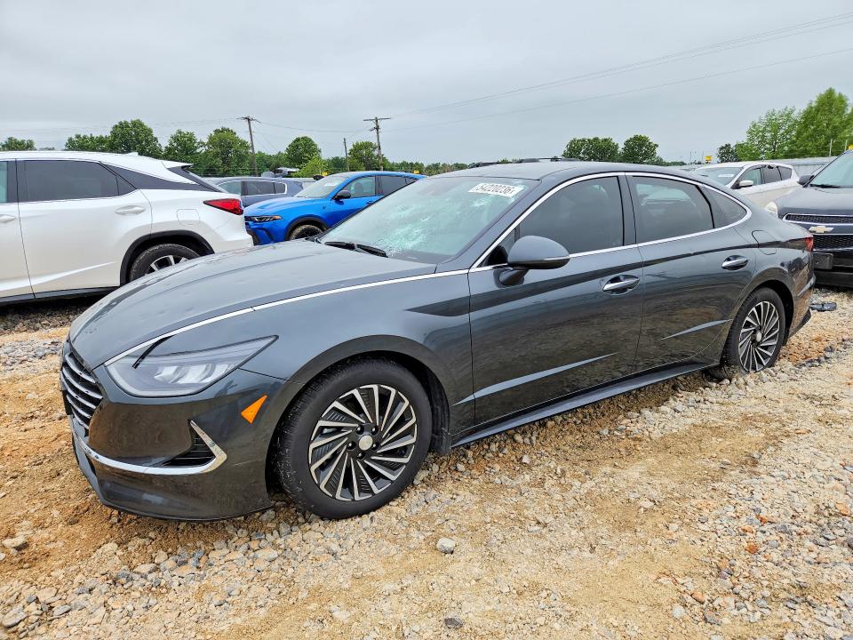 Auction sale of the 2021 Hyundai Sonata Hybrid, vin: KMHL34JJ5MA027273, lot number: 54220236