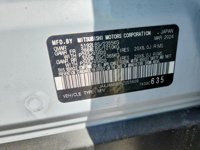Aukcja sprzedaży 2024 Mitsubishi Outlander, vin: JA4J4WA83RZ055609, numer aukcji: 50433026