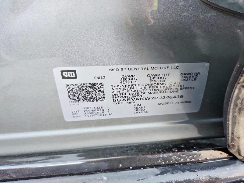 Продажа на аукционе авто 2023 Buick Enclave, vin: 5GAEVAKW7PJ246435, номер лота: 54521796