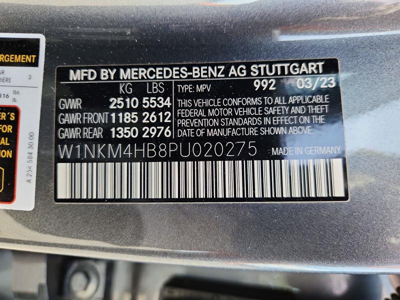 Продаж на аукціоні авто 2023 Mercedes-benz Glc, vin: W1NKM4HB8PU020275, номер лоту: 53895226