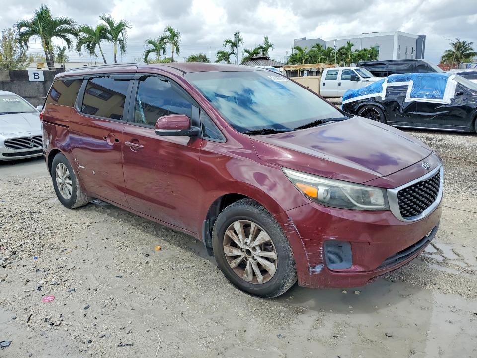 2015 Kia Sedona მანქანა იყიდება აუქციონზე, vin: KNDMB5C17F6059758, აუქციონის ნომერი: 54396436