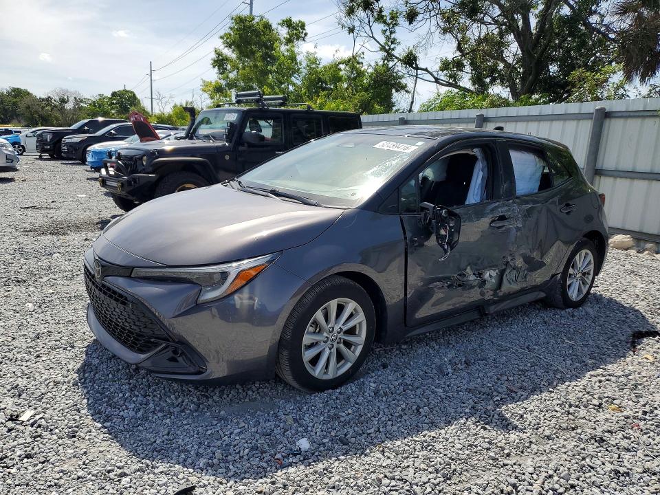 2025 Toyota Corolla Hatchback მანქანა იყიდება აუქციონზე, vin: JTND4MBE3S3236337, აუქციონის ნომერი: 52459416
