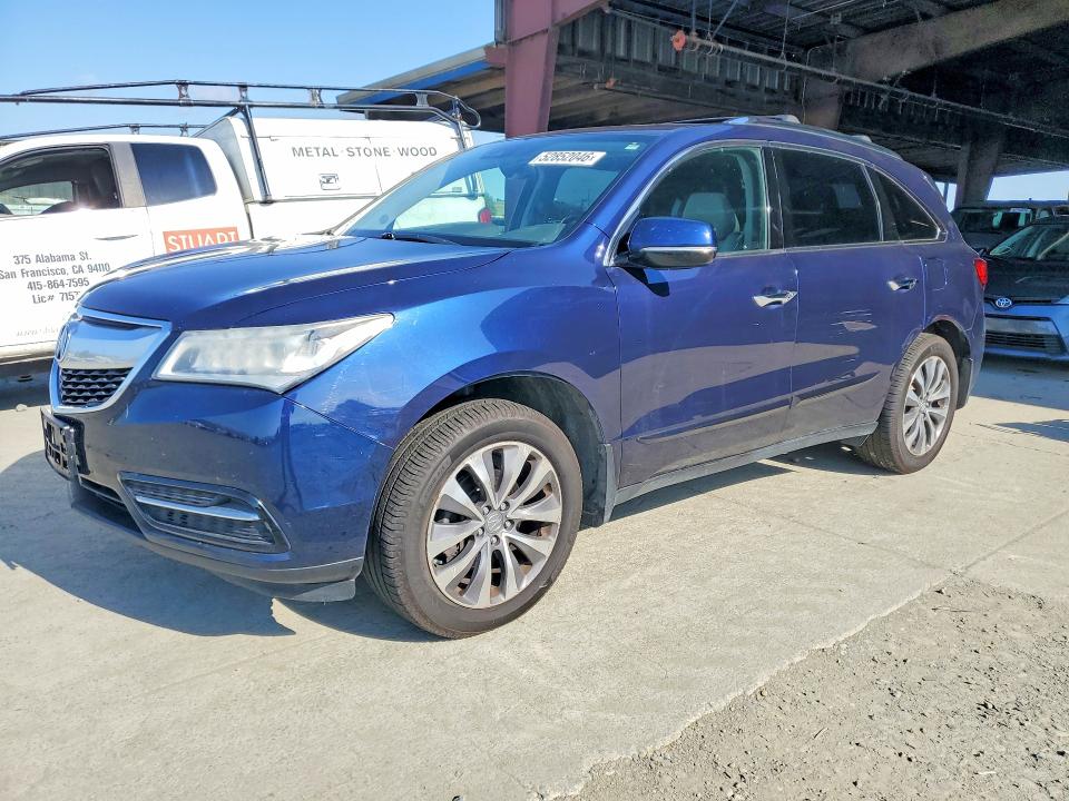 Продажа на аукционе авто 2016 Acura Mdx, vin: 5FRYD4H41GB009628, номер лота: 52852046