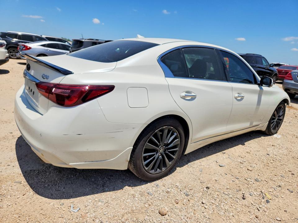 53210916 :رقم المزاد ، JN1EV7BR6NM340185 vin ، 2022 Infiniti Q50 مزاد بيع