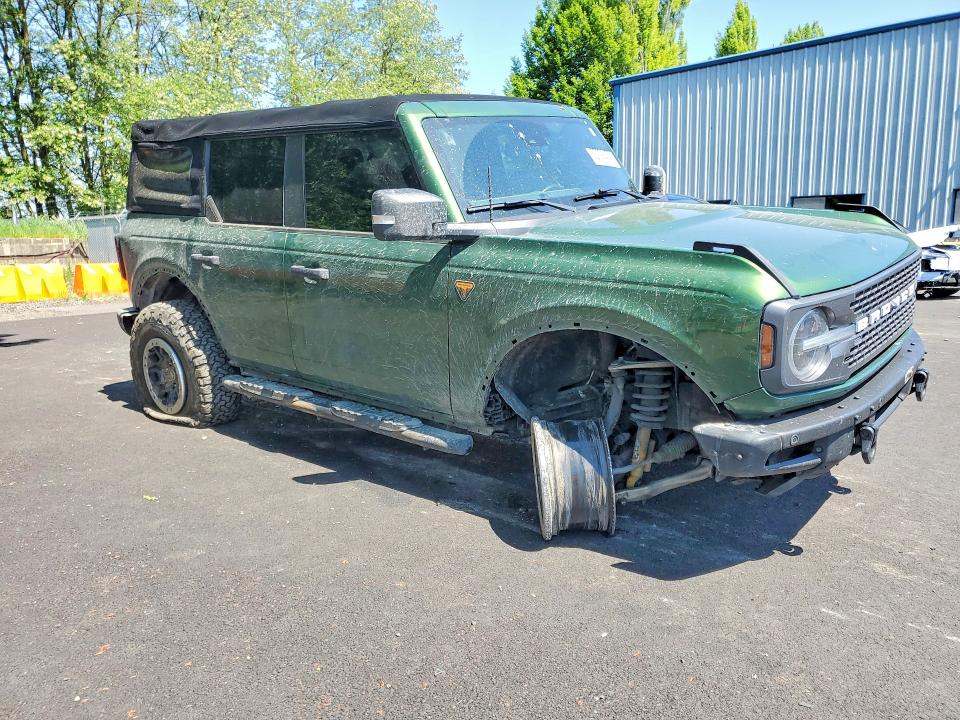 2022 Ford Bronco მანქანა იყიდება აუქციონზე, vin: 1FMEE5DP4NLA75667, აუქციონის ნომერი: 52306456