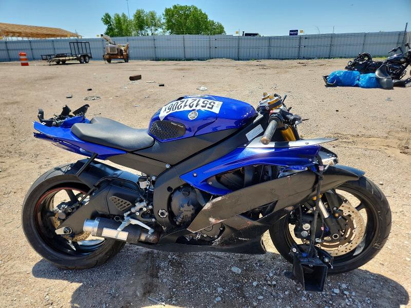 55121206 :رقم المزاد ، JYARJ16E7GA035857 vin ، 2016 Yamaha Yzfr6 مزاد بيع