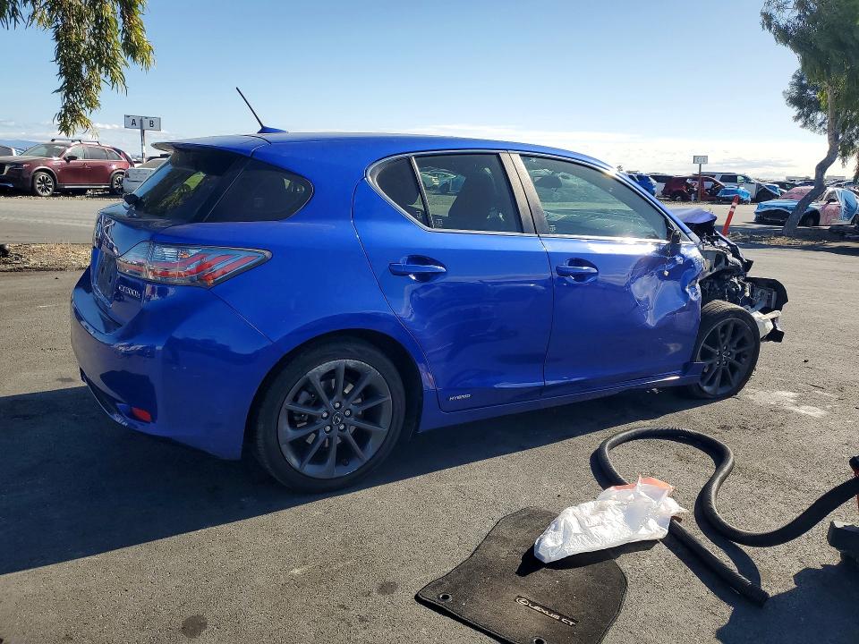 54786236 :رقم المزاد ، JTHKD5BH5C2114077 vin ، 2012 Lexus Ct مزاد بيع