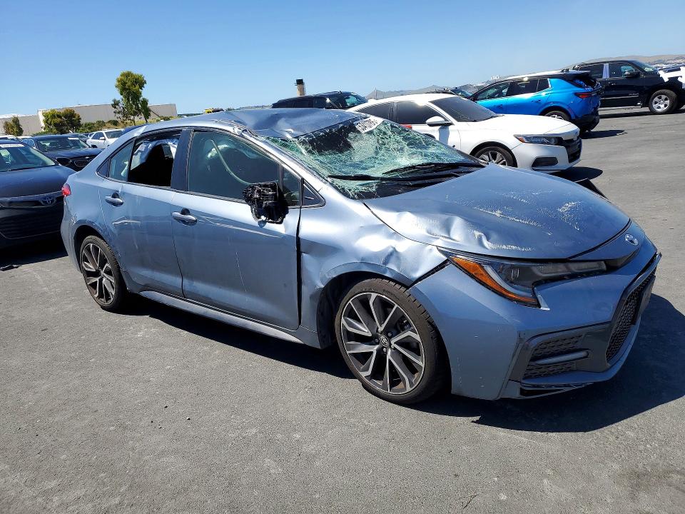 53413786 :رقم المزاد ، JTDS4RCE6LJ002732 vin ، 2020 Toyota Corolla مزاد بيع