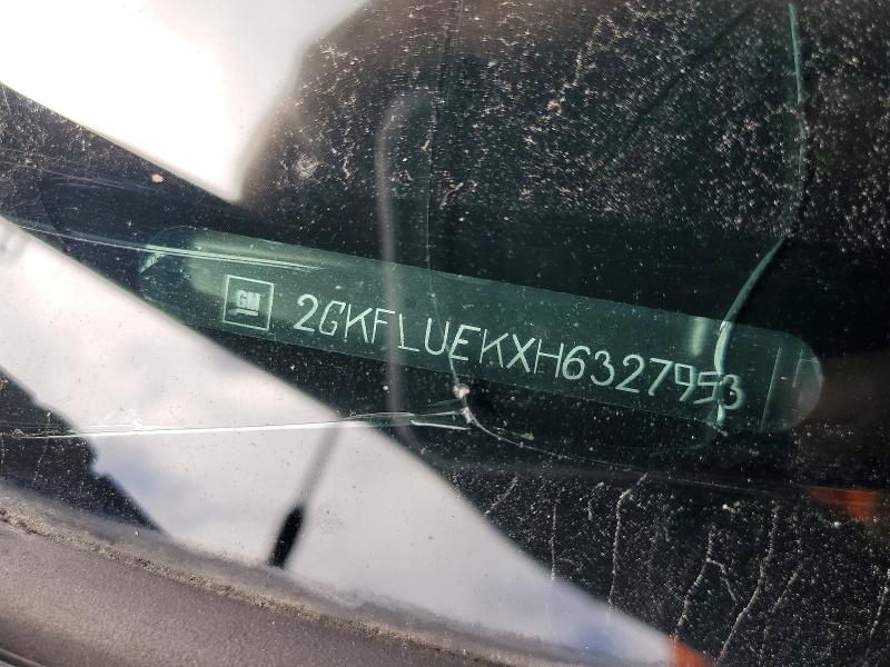 52225016 :رقم المزاد ، 2GKFLUEKXH6327953 vin ، 2017 Gmc Terrain مزاد بيع