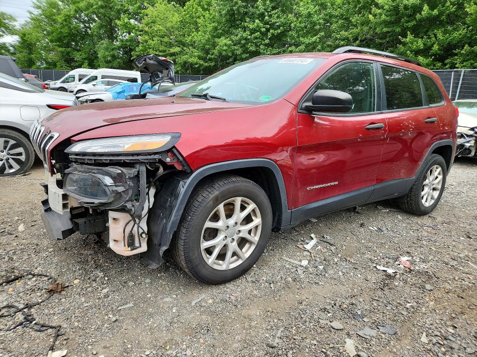 Продажа на аукционе авто 2016 Jeep Cherokee, vin: 1C4PJLAB3GW239692, номер лота: 54060156