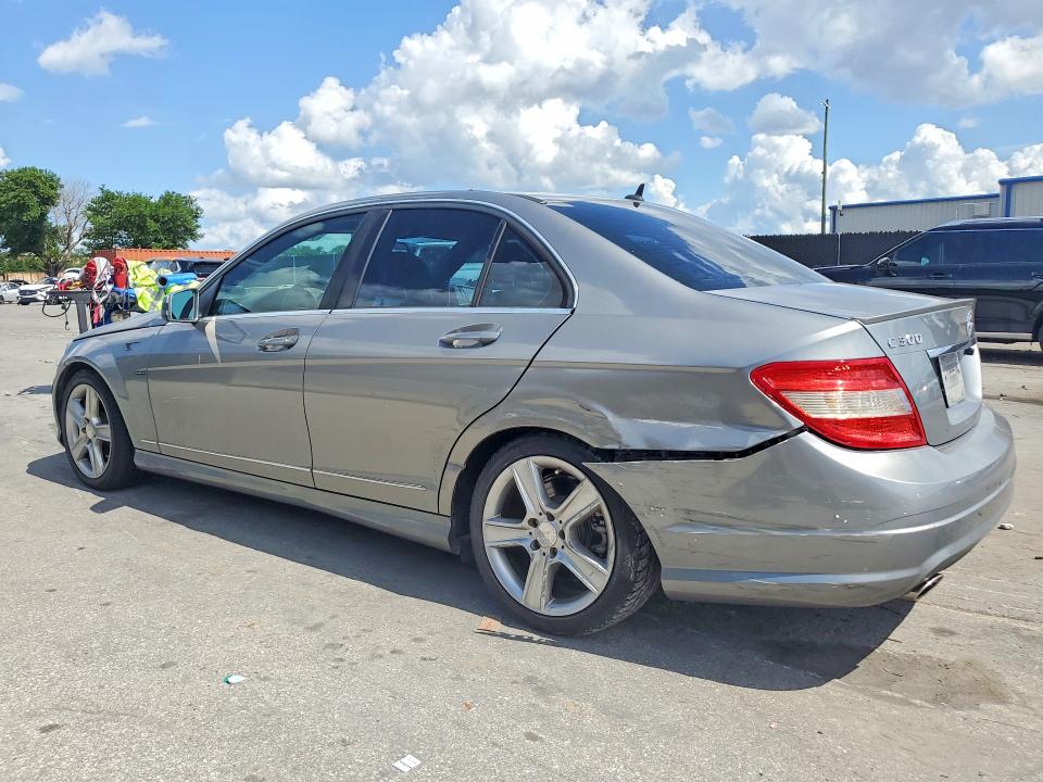Aukcja sprzedaży 2011 Mercedes-benz C, vin: WDDGF5EB1BF633519, numer aukcji: 54222506