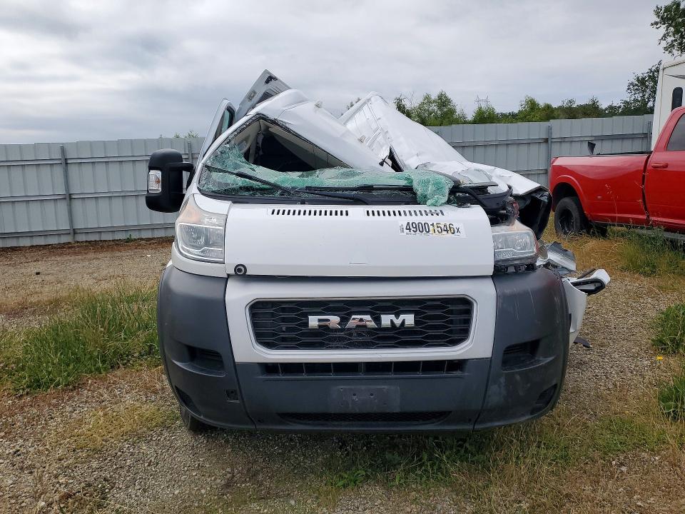 49001546 :رقم المزاد ، 3C6TRVDG5KE550321 vin ، 2019 Ram Promaster 2500 مزاد بيع