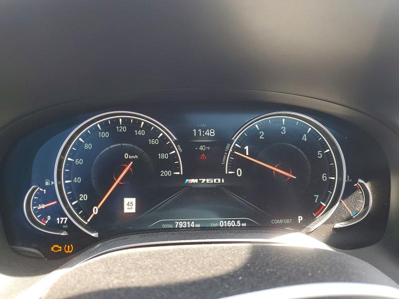 Aukcja sprzedaży 2018 Bmw M760, vin: WBA7H6C55JG614713, numer aukcji: 53839376