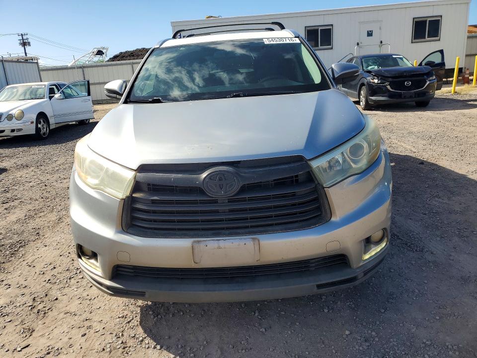 Aukcja sprzedaży 2014 Toyota Highlander Hybrid, vin: 5TDDCRFH1ES005397, numer aukcji: 54530716